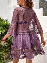 Load image into Gallery viewer, Loose Lace Beach Vacation Bikini Cover-Up Dress
