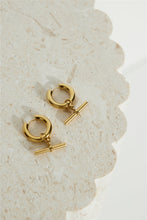 Load image into Gallery viewer, 18k Gold Plated Classic Earrings Gold
